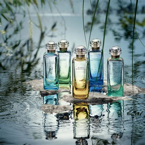 un jardin sur la lagune hermes parfum|jardin en mediterranee.